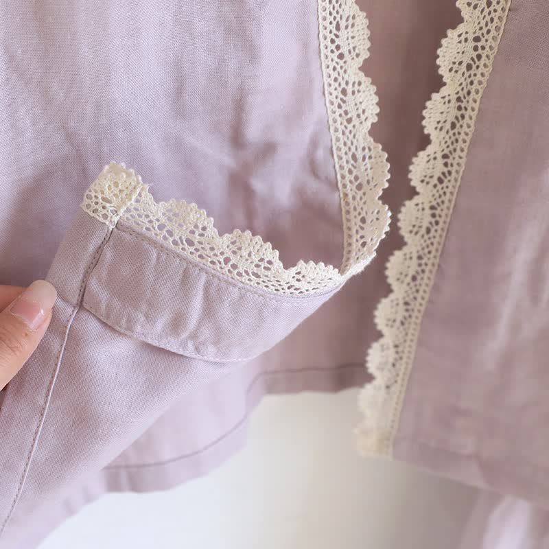 Pony Embroidery Camisole Nightdress & Cover-up Set - image 10