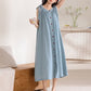 Blue Polka Dot Camisole Nightgown - image 4