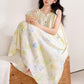 Country-Style Floral & Leaf Camisole Nightgown - image 4