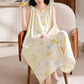 Country-Style Floral & Leaf Camisole Nightgown - image 5