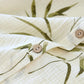 Botanical Bamboo Print Cotton Pajama Set - image 7