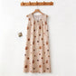 Artistic Round Print Sleeveless Cami Nightgown - image 5