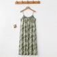 Artistic Green Leaf Camisole Nightgown - image 4