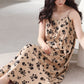 Vintage Floral Print Camisole Nightgown - image 2
