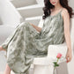 Artistic Green Leaf Camisole Nightgown - image 1