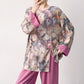Artistic Floral Eastern-Inspired Loungewear Set - image 2