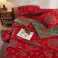 Cotton Gauze Retro Auspicious Jacquard Quilt - image 5