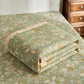 Cotton Gauze Floral Leaf Jacquard Quilt - image 6