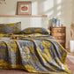 Cotton Gauze Botanical Tree Jacquard Quilt - image 3