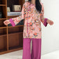Floral & Cat Eastern-Inspired Loungewear Set - image 3