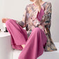 Artistic Floral Eastern-Inspired Loungewear Set - image 5