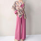 Artistic Floral Eastern-Inspired Loungewear Set - image 3