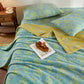 Cotton Gauze Romantic Rose Jacquard Quilt - image 5