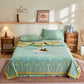 Cotton Gauze Romantic Rose Jacquard Quilt - image 1