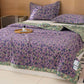 Crabapple Blossom-Inspired Cotton Linen Quilt - image 7