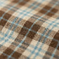 Vintage Plaid Button Cotton Pillowcases (2PCS) - image 1