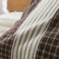 Plaid Stripe Cotton Button Pillowcases(2PCS) - image 5