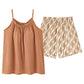 Cami & Abstract Striped Shorts Pajama Set - image 9