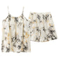 Ink Wash Cotton Gauze Cami Pajamas - image 1