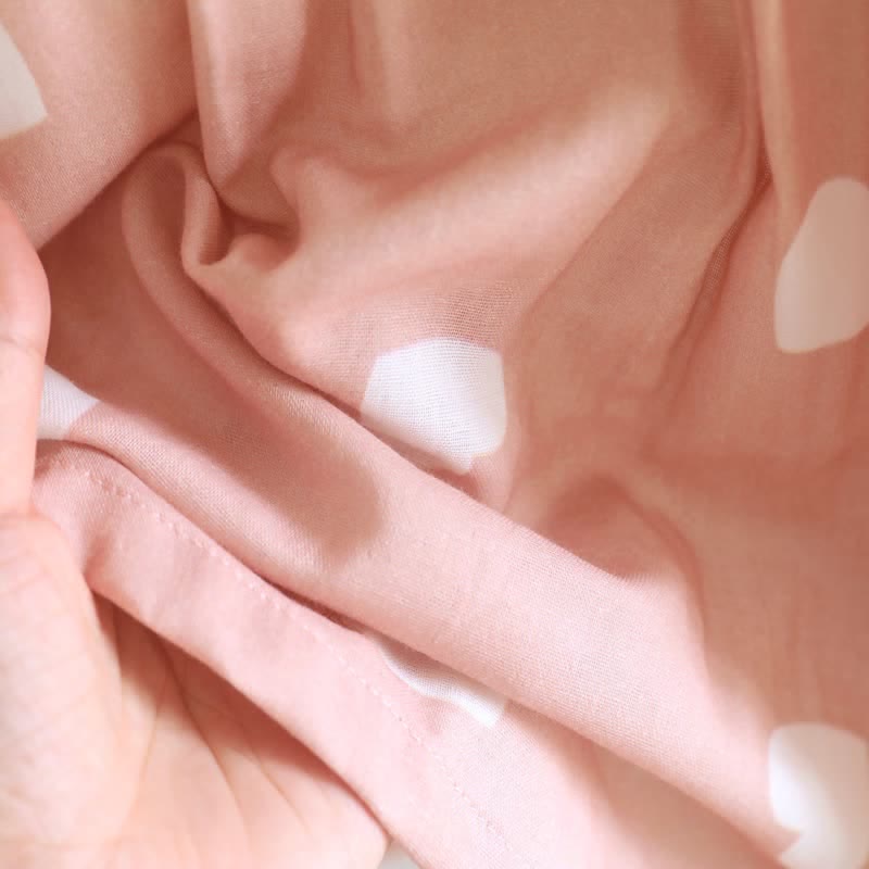 Cotton Double Gauze Heart Cami Pajamas - image 14
