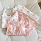 Cotton Double Gauze Heart Cami Pajamas - image 1
