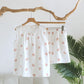 Cotton Double Gauze Heart Tank Pajamas - White - XL - image 4