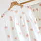 Cotton Double Gauze Heart Tank Pajamas - image 7
