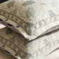 Floral Cotton Gauze Button Pillowcases (2PCS) - image 1