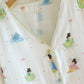 Vintage Oriental Princess Inspired Cotton Pajamas(3PCS) - image 4