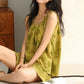 Vintage Floral Bird Cami & Shorts Pajamas - image 3