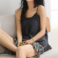 Cami & Vintage Pattern Shorts Pajama Set - image 5