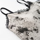 Black Floral Cotton Cami & Shorts Pajamas - image 6
