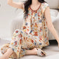 Rustic Style Floral Bloom Loungewear Set - image 4