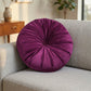 Vintage Floral Round Throw Pillow - Purple - 35cm x 35cm - image 2