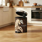 Vintage Equestrian Leather  Round Trash Can - image 13