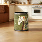 Lychee Texture Equestrian Leather Trash Can - image 0