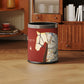 Lychee Texture Equestrian Leather Trash Can - image 7