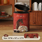 Classical Oriental Equestrian Trash Can - Red - Foot-Pedal - 10"W x 10"L x 12"H - image 5