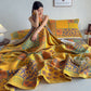 Patchwork Rose & Leaf Cotton Gauze Quilt Blanket - image 8
