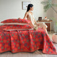Four-leaf Clover Cotton Gauze Quilt Blanket - image 6