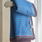 Ownkoti Gingham Pure Cotton Quilt Set - Dark Blue - Quilts - King - image 11