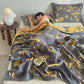 Branch & Bird Cotton Gauze Quilt Blanket - image 8