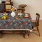 Exotic Kaleidoscope Mandala Jacquard Tablecloth - image 2