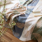 Striped Ginkgo Leaf Cotton Gauze Quilt Blanket - image 3