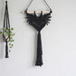 Gothic Bat Plant Hanger Wall Hanging - Black - 30cm x 50cm - image 2