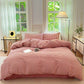 Small Check Gingham Pure Cotton Bedding Set - image 1