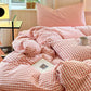 Small Check Gingham Pure Cotton Bedding Set - image 11