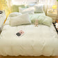 Pastel Gingham Pure Cotton Bedding Set - image 15