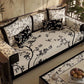 Vintage Oriental Branch & Floral Sofa Slipcover - image 2