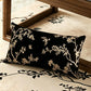 Vintage Oriental Branch & Floral Sofa Slipcover - Throw Pillow - 12" x 19" - image 6